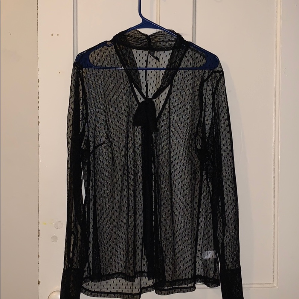Lane Bryant Lace Top